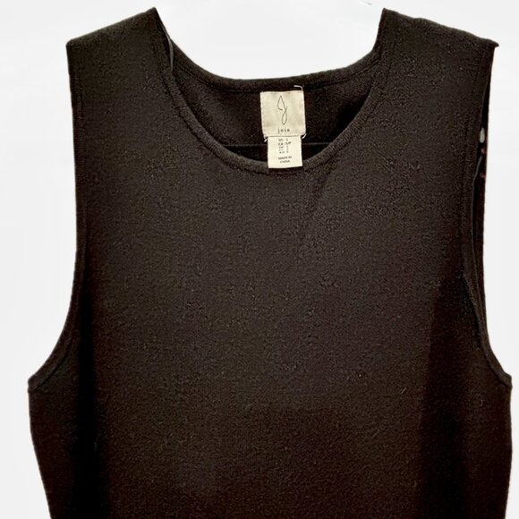 JOIE 2-Piece Ribbed Knit Sweater Maxi Dress in Black Women's S NEW - Picture 6 of 12